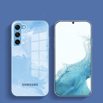 Galaxy S22 Series Colorful Wave Glass Phone Case