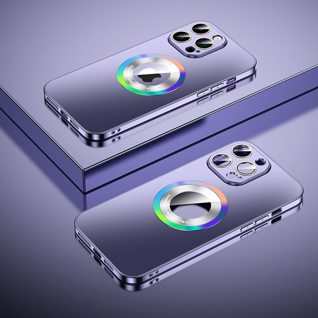 iPhone 14 Pro Max Colorful Logo Magnetic Protective Case