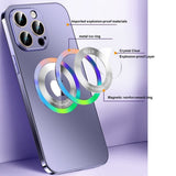 iPhone 13 Pro Max Colorful Logo Magnetic Protective Case