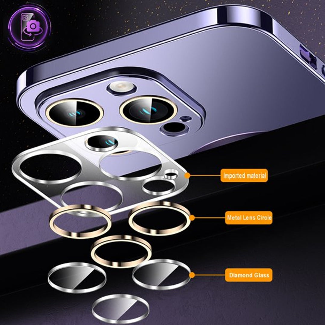 iPhone 14 Pro Max Colorful Logo Magnetic Protective Case