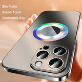 iPhone 14 Pro Colorful Logo Magnetic Protective Case