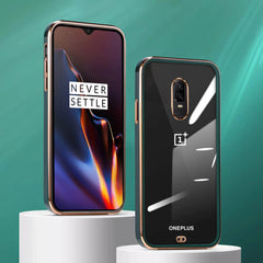 OnePlus 6 (2 in 1 Combo) Ultra Clear Shining Case + Lens Guard