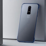 OnePlus 6 (2 in 1 Combo) Frameless Transparent Case + Lens Guard