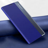 Galaxy Series Genuine Half View Flip Case