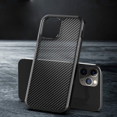 iPhone 12 Mini Opaque Matte Carbon Fiber TPU Armor Case