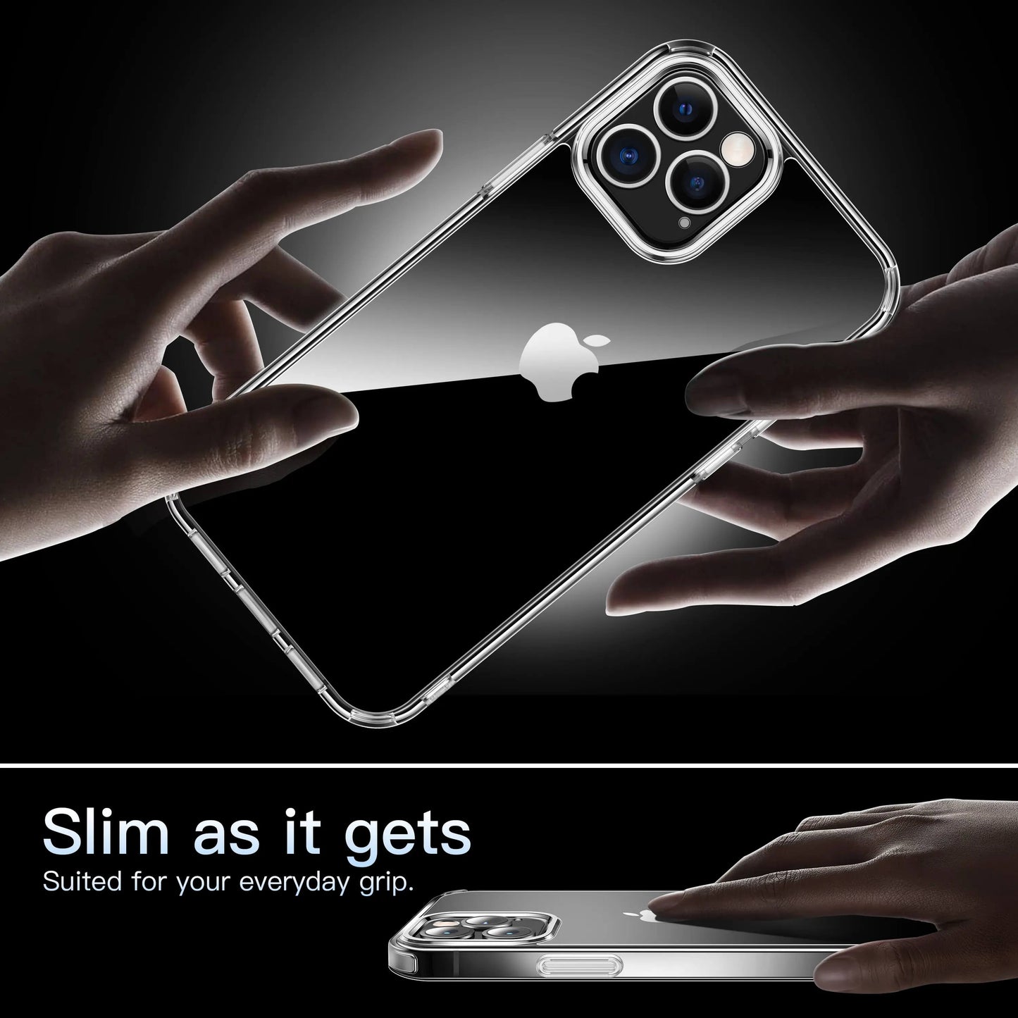 iPhone 12 Pro Anti knock Shockproof Transparent Case