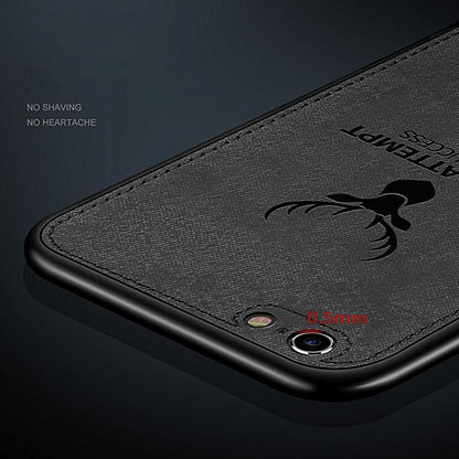 iPhone 8 Deer Pattern Inspirational Soft Case