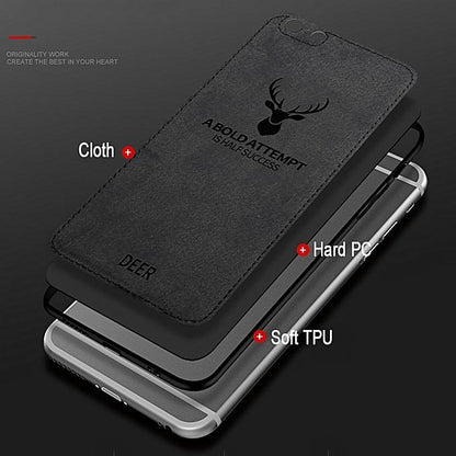 iPhone 8 Deer Pattern Inspirational Soft Case