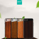 iPhone 8 Oblique Aluminium Wooden Series Vintage Case
