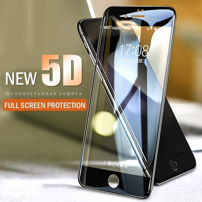 iPhone 8 5D Tempered Glass Screen Protector [100% Original]