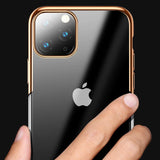MK ® iPhone 11 Pro Max Baseus Ultra-Thin Clear Sparkling Edge Case