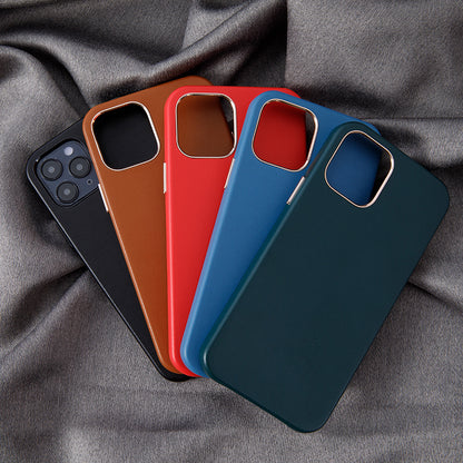 iPhone 13 Pro Luxury Genuine Leather Case
