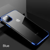 iPhone 11 Electroplating Silicone Transparent Glitter Case