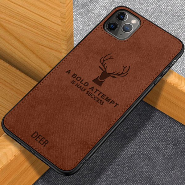 iPhone 11 Deer Pattern Inspirational Soft Case (3-in-1 Combo)