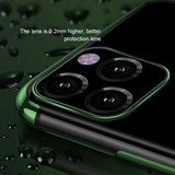 MK ® iPhone 11 Pro Max Baseus Ultra-Thin Clear Sparkling Edge Case