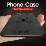 iPhone 11 Series Deer Pattern Inspirational Soft Case