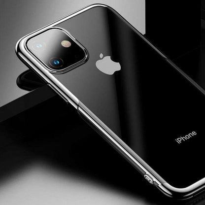 Baseus ® iPhone 11 Ultra-Thin Transparent Sparkling Edge Case