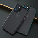 MK ®iPhone 11 Pro Max ROCK Luxury Shockproof Matte Finish Case