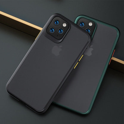 MK ®iPhone 11 Pro Max ROCK Luxury Shockproof Matte Finish Case