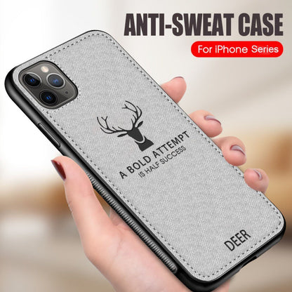 iPhone 11 (3 in 1 Combo) Deer Case + Tempered Glass + Earphones