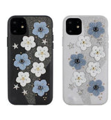 MK ® iPhone 11 Pro Max  Luna Aristo 3D Flower Print Case