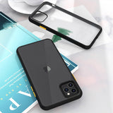 MK ®iPhone 11 Pro Max ROCK Luxury Shockproof Matte Finish Case