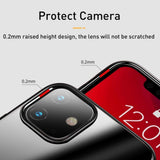 Baseus iPhone 11 Series Ultra-Thin Transparent Sparkling Edge Case