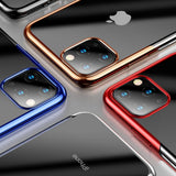 Baseus ® iPhone 11 Ultra-Thin Transparent Sparkling Edge Case