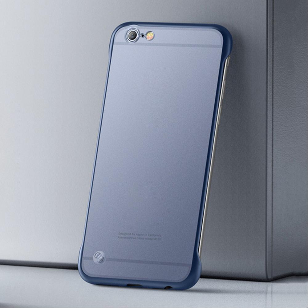 iPhone 6 Luxury Frameless Transparent Case