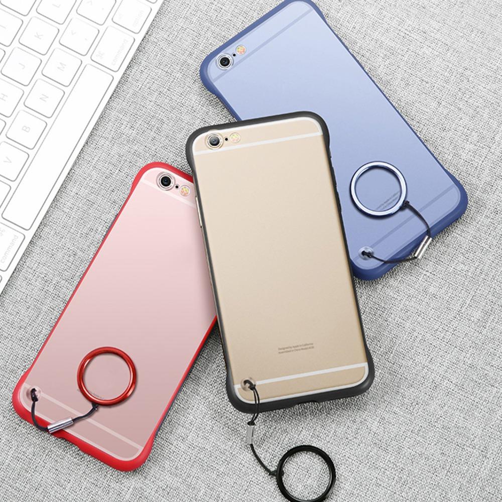iPhone 6 Luxury Frameless Transparent Case