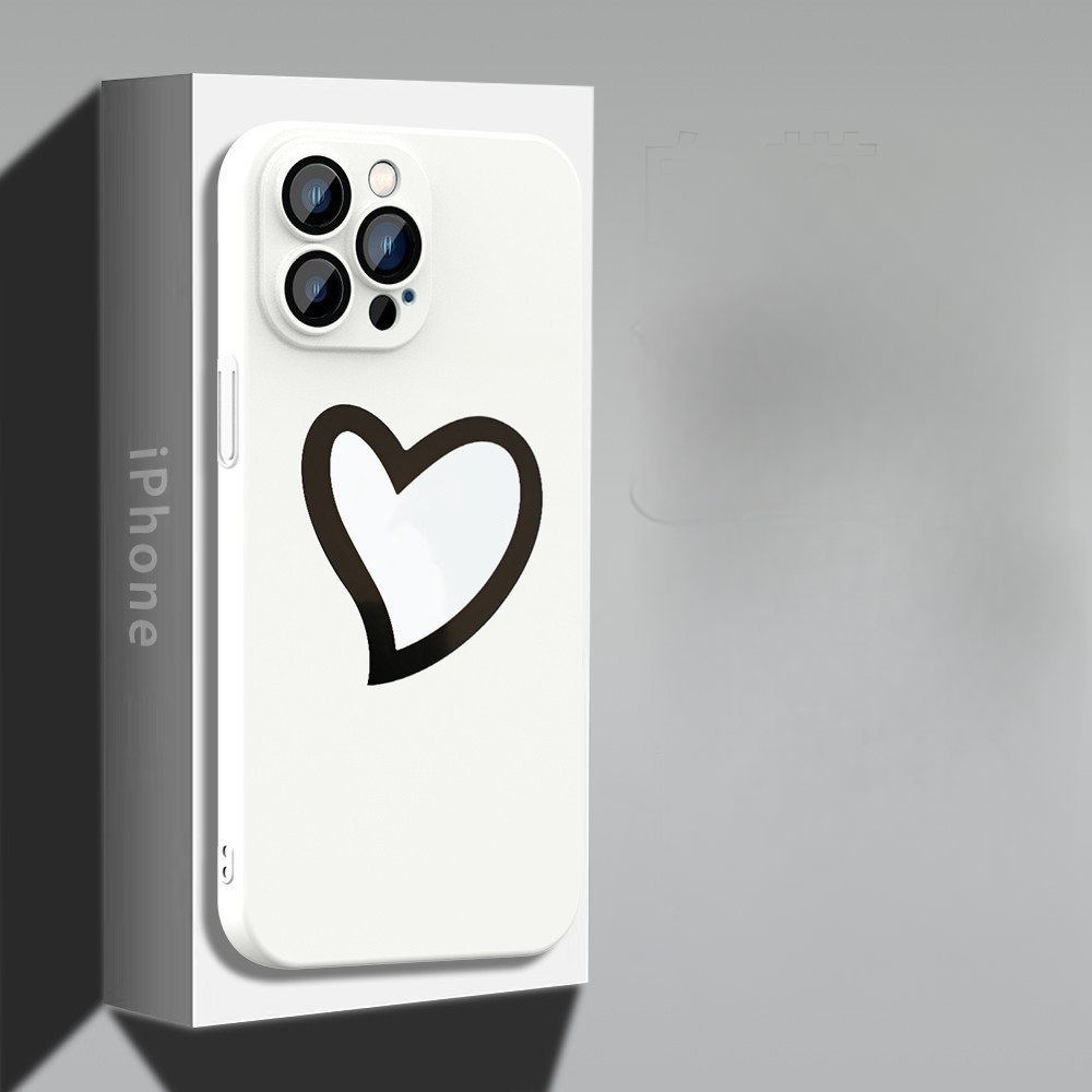 Heart Shape Logo Design Case - iPhone