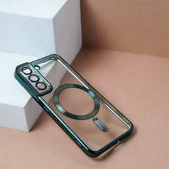 Galaxy S21 Plus Classic Plating Soft Edge MagSafe Back Case