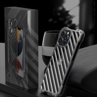 iPhone Series R-Just Aluminium Alloy Grill Case