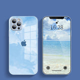 iPhone 12 Mini Colorful Wave Glass Phone Case