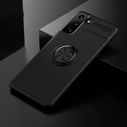 Galaxy S21 FE Metallic Finger Ring Holder Matte Case