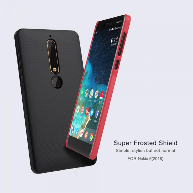 Nillkin ® Nokia 6.1 Super Frosted Shield Back Case