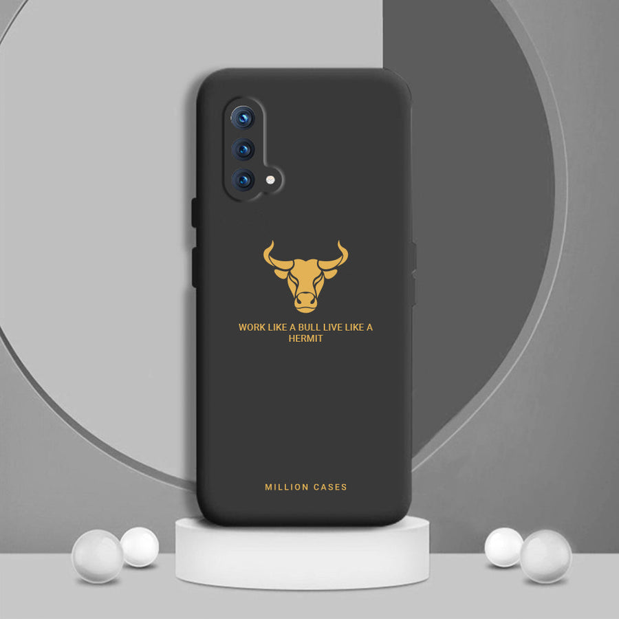 OnePlus Nord CE (3 in 1 Combo) Soft Silicone Bull Case + Tempered Glass + Camera Lens Protector
