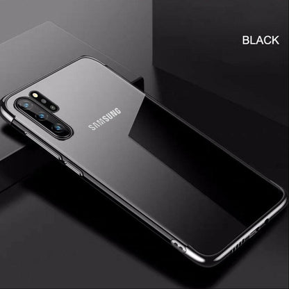 USAMS ® Galaxy Note 10 Silicone Transparent Glitter Case