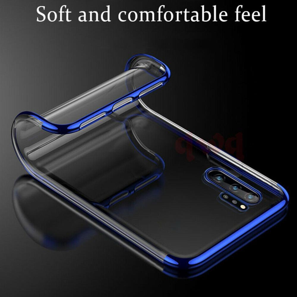 USAMS ® Galaxy Note 10 Silicone Transparent Glitter Case