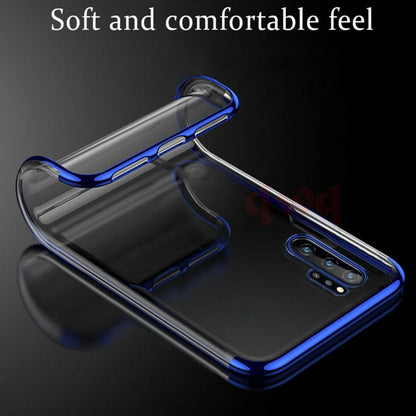 USAMS ® Galaxy Note 10 Silicone Transparent Glitter Case