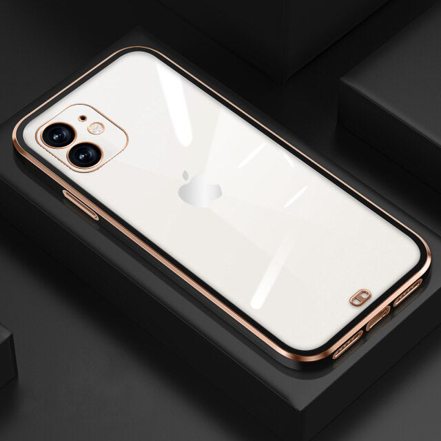 Electroplating Ultra Clear Shining Case - iPhone