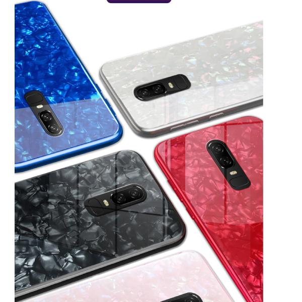 OnePlus 6 Dream Shell Series Textured Marble Case