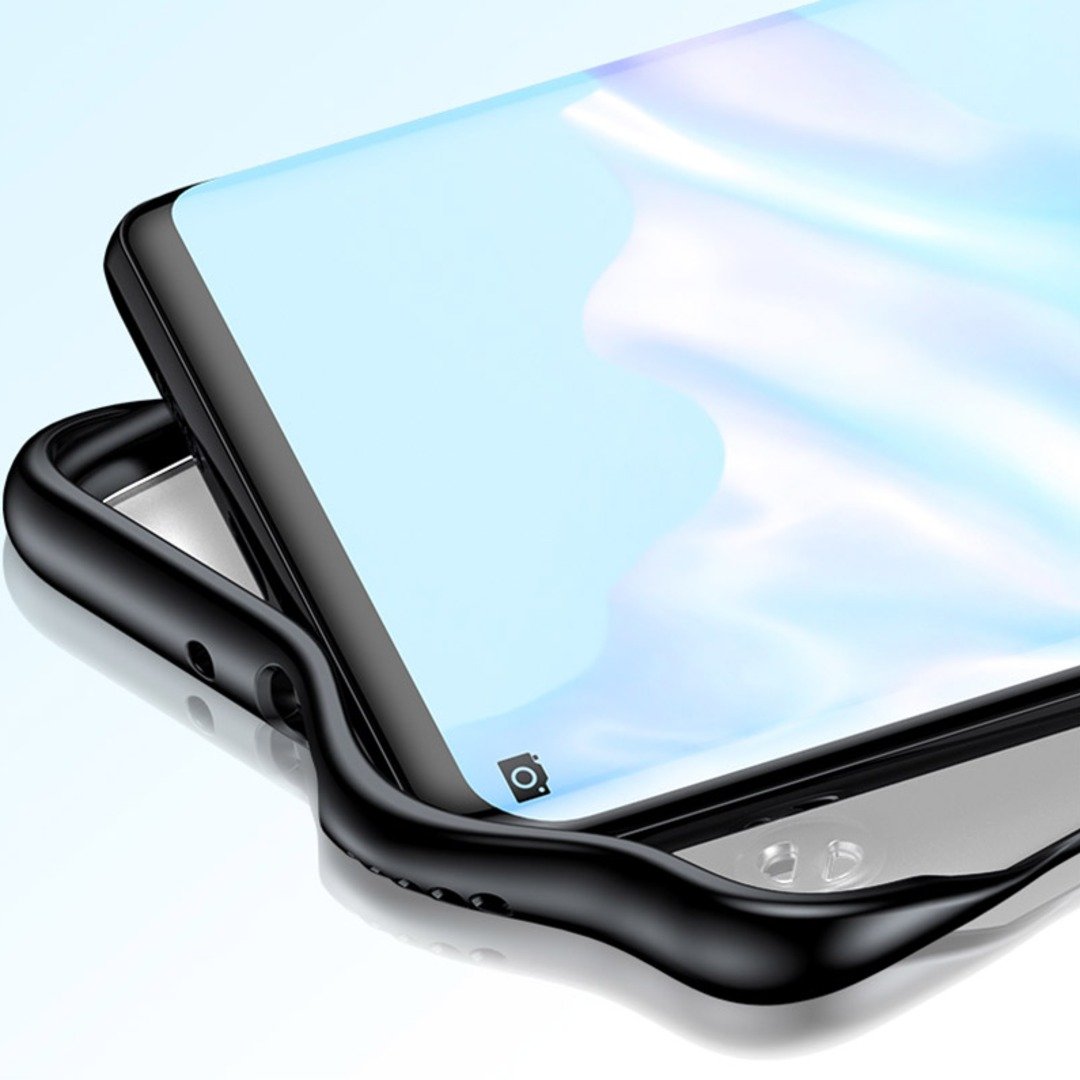 OnePlus 6 (2 in 1 Combo) Frameless Transparent Case + Lens Guard