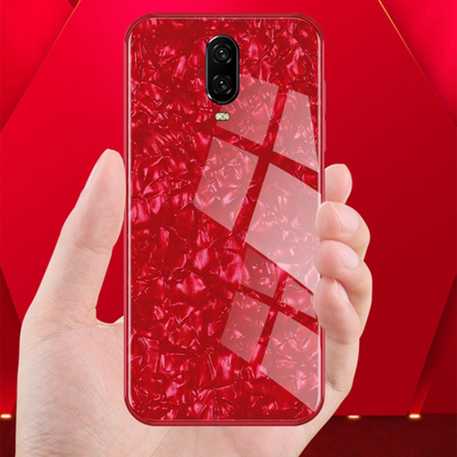 OnePlus 6T Dream Shell Series Textured Marble Case