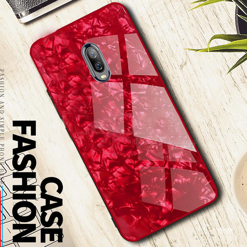 OnePlus 6T Dream Shell Series Textured Marble Case