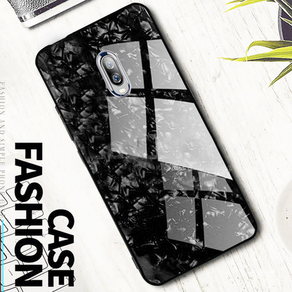 OnePlus 6T Dream Shell Series Textured Marble Case
