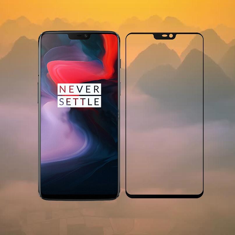 OnePlus 6 5D Tempered Glass Screen Protector [100% Original]