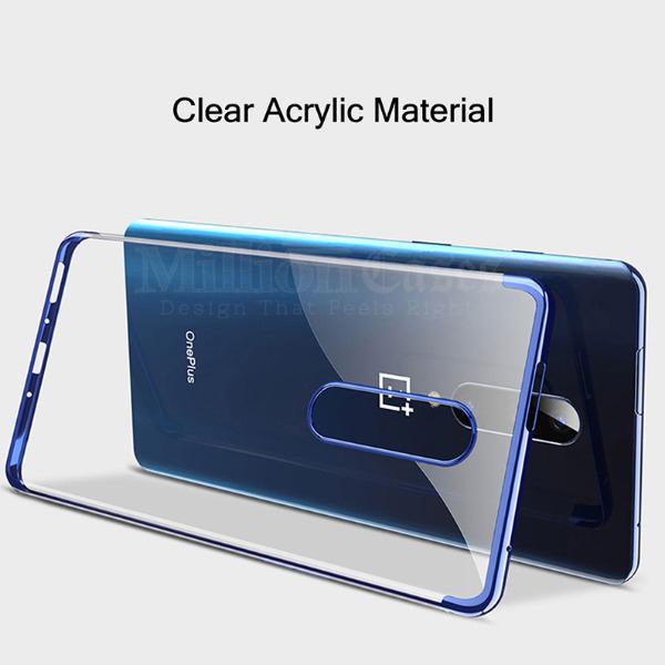 OnePlus 7 Pro Electroplating Silicone Transparent Glitter Case