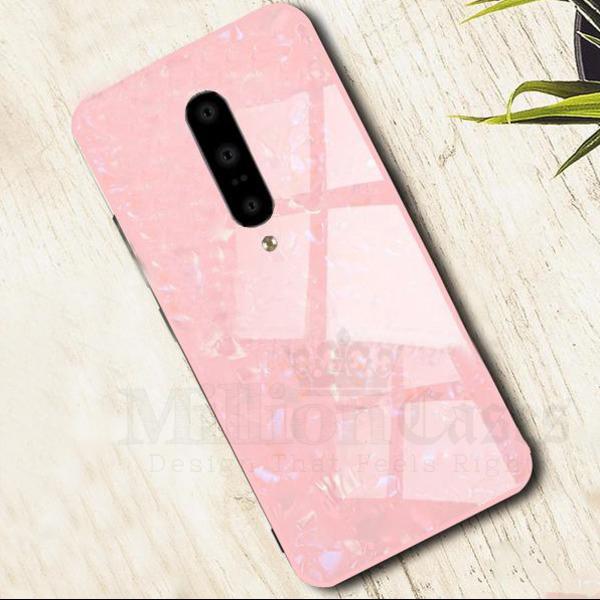 OnePlus 7 Pro Dream Shell Series Textured Marble Case