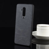 OnePlus 7T Pro (2 in 1 Combo) Leather Texture Case+ Camera Lens Protector